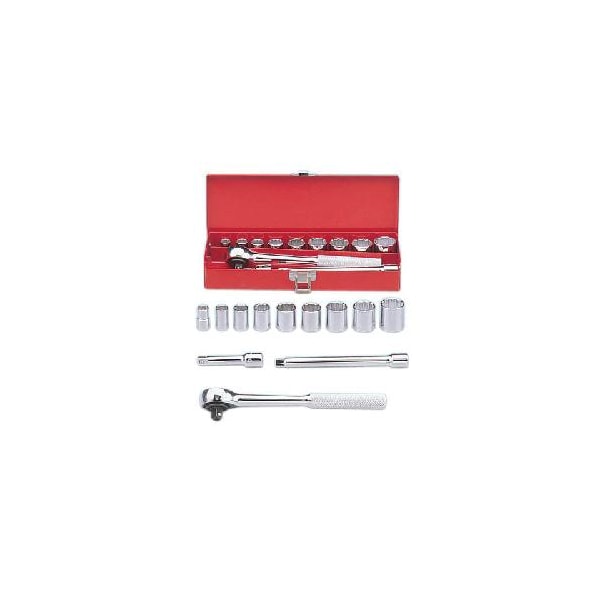 Set, Skt, 3/8, 12Pt, Std, 12Pc, M-Bx,